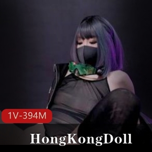 玩偶姐姐HongKongDoll：万圣节特写玩弄，神秘叛逆少女的作品